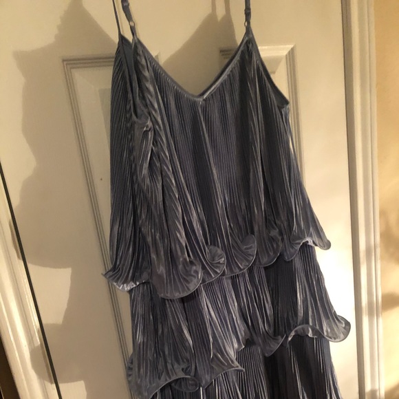 Pleated Ruffle Dress - Picture 3 of 5